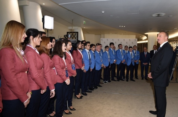 Президент: "Проведение международных соревнований свидетельствует о мощи Азербайджана"